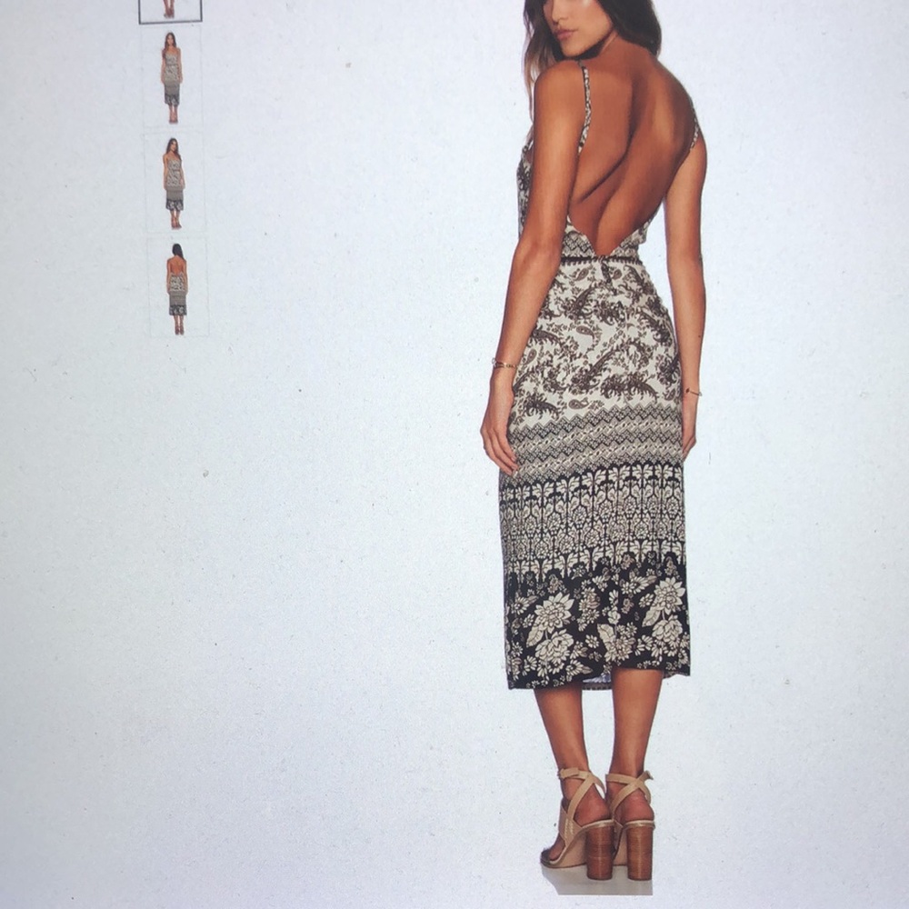 Novella Royale Open Back slip dress